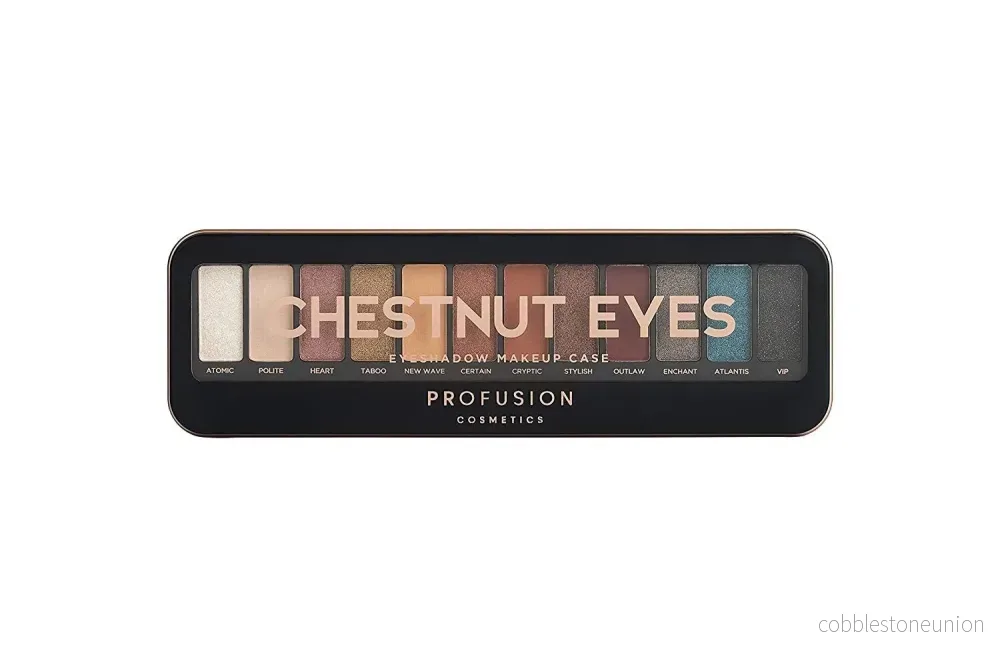 Profusion, Chestnut Eyes, Ögonskuggspalett, 12 nyanser, 25 g Profusion, Chestnut Eyes, Ögonskuggspalett, 12 nyanser, 25 g