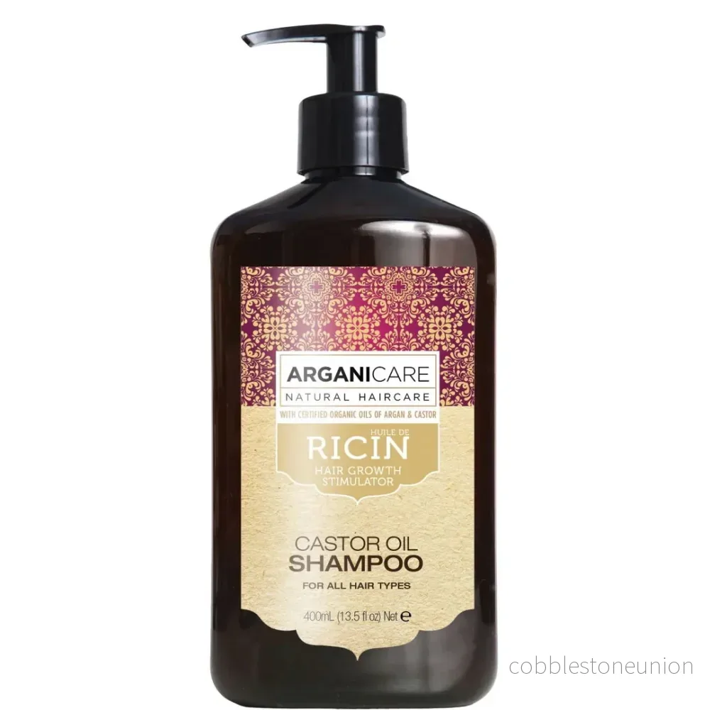 Arganicare, Ricin, Hårschampo, För tillväxtstimulering, 400 ml Arganicare, Ricin, Hårschampo, För tillväxtstimulering, 400 ml