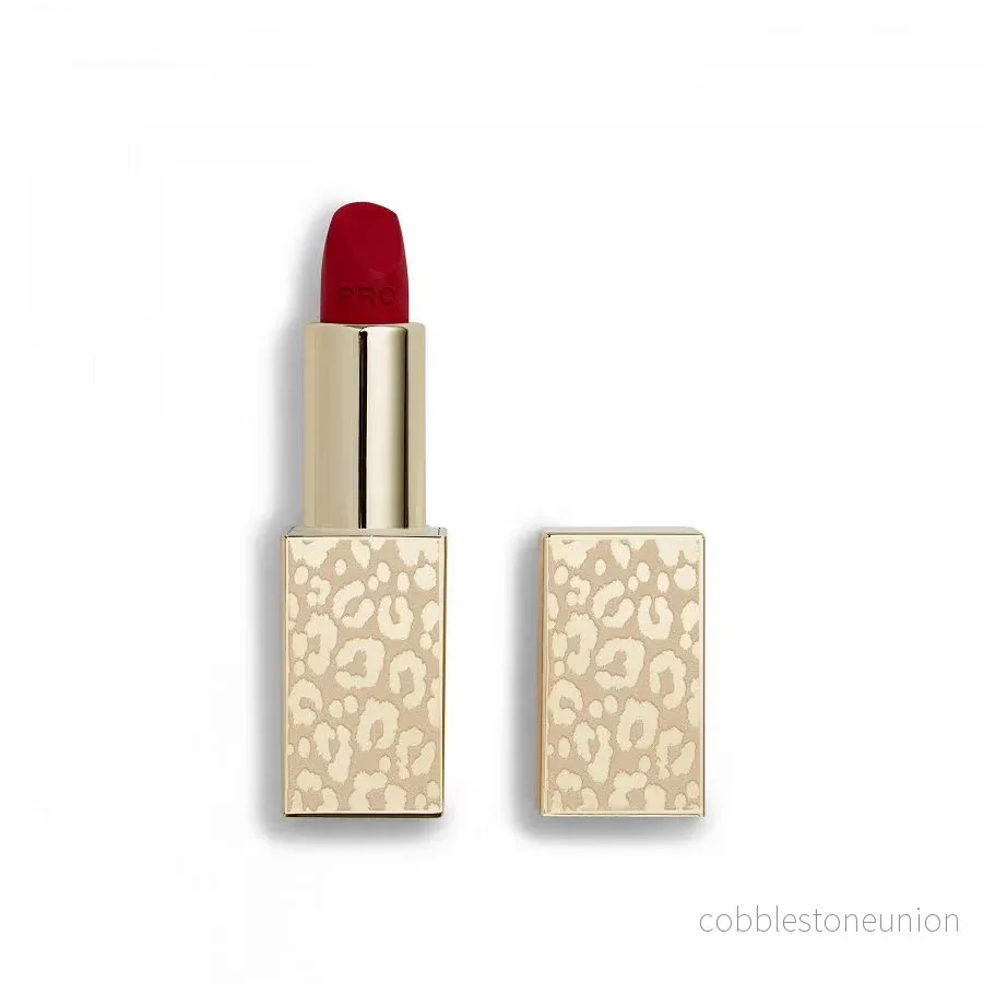 Revolution Pro, Neutral Satin, Matt, Cream Lipstick, Red, 3.6 g