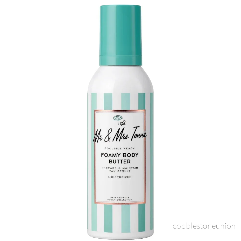 Mr & Mrs Tannie, Body Foamy Butter, Aloe Vera, Återfuktande, Kroppssmör, 200 ml Mr & Mrs Tannie, Body Foamy Butter, Aloe Vera, Återfuktande, Kroppssmör, 200 ml