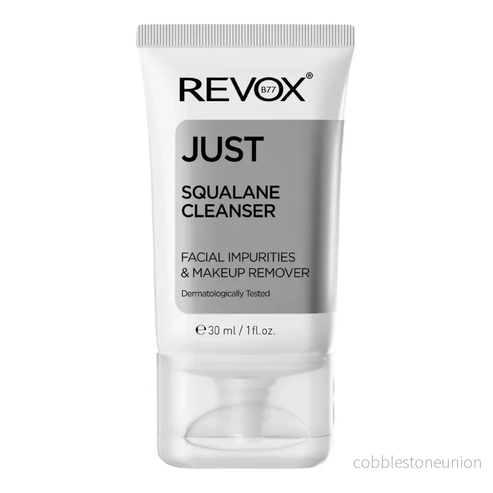 Revox B77, Just Squalane, Eliminates impurities, Cleansing gel, For face, 30 ml