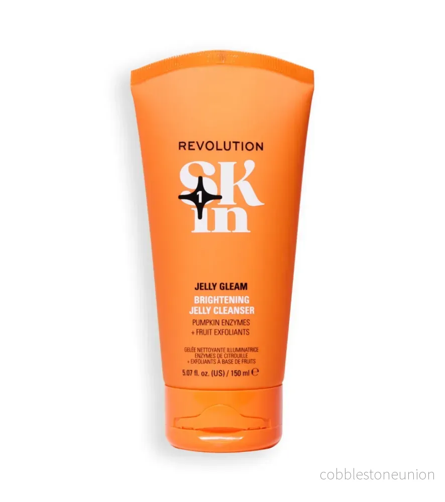 Revolution Skincare, Jelly Gleam, Exfoliating Cleanser, 150 ml Revolution Skincare, Jelly Gleam, Exfoliating Cleanser, 150 ml