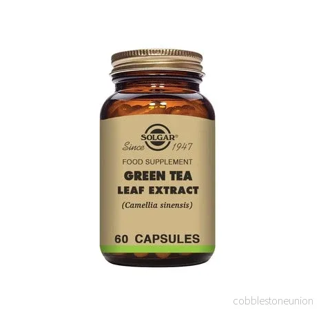 Solgar SFP Green Tea Leaf Extract, 60 veg kapslar Solgar SFP Green Tea Leaf Extract, 60 veg kapslar