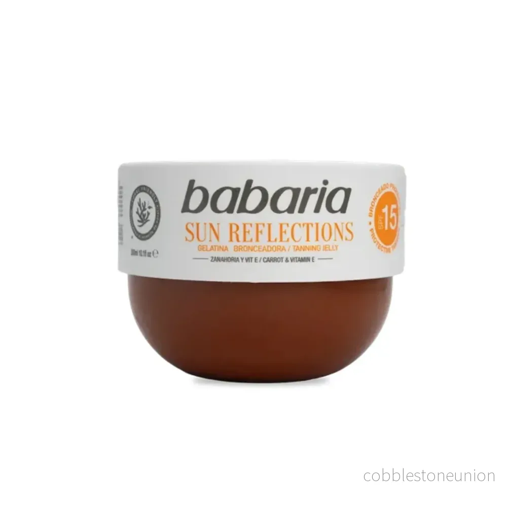 Babaria, Sun Reflections, Nourishing & Protecting, Innan sol exponering, Gel, SPF 15, 300 ml Babaria, Sun Reflections, Nourishing & Protecting, Innan sol exponering, Gel, SPF 15, 300 ml