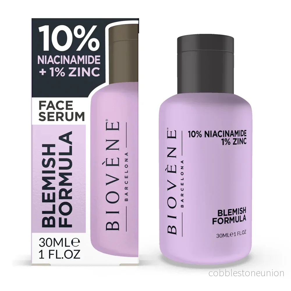 Biovene, Blemish Formula, 10% Niacinamide, Pore Refining, Serum, För ansiktet, 30 ml - Bild 2