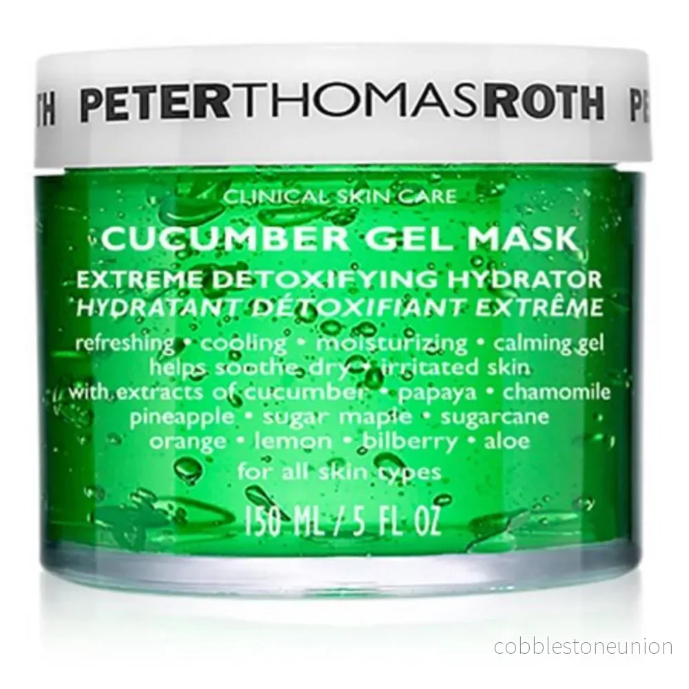 Peter Thomas Roth, Cucumber De-Tox, Soothing, Gel Mask, Face, 150 ml Peter Thomas Roth, Cucumber De-Tox, Soothing, Gel Mask, Face, 150 ml