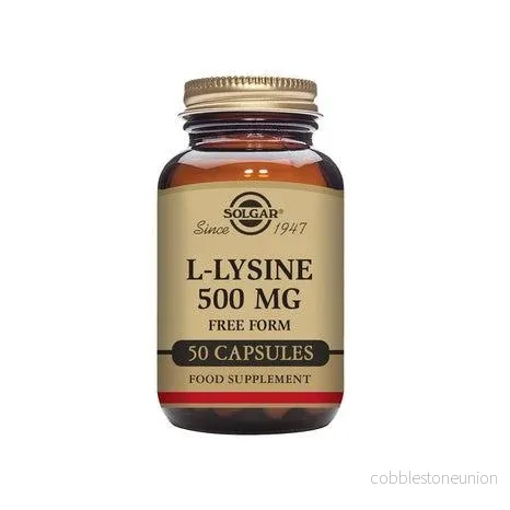 Solgar L-Lysine 500 mg, 50 kapslar