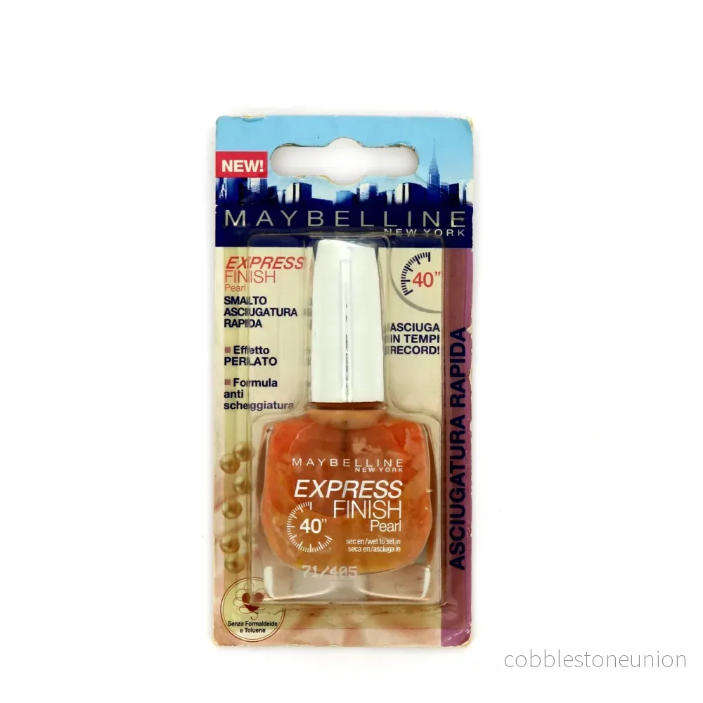 Maybelline, Express Finish 40 Seconds, Nagellack, Nr 405, Pärla, 10 ml Maybelline, Express Finish 40 Seconds, Nagellack, Nr 405, Pärla, 10 ml
