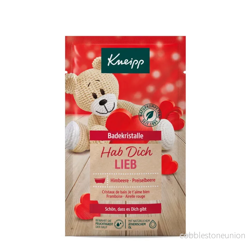 Kneipp, I Love You, Avslappnande, Badsalt, 60 g Kneipp, I Love You, Avslappnande, Badsalt, 60 g