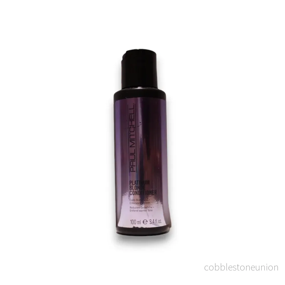 Paul Mitchell, Blonde Platinum Blonde, Paraben-free, Hair Conditioner, Cools Brassiness, 100 ml - Bild 3