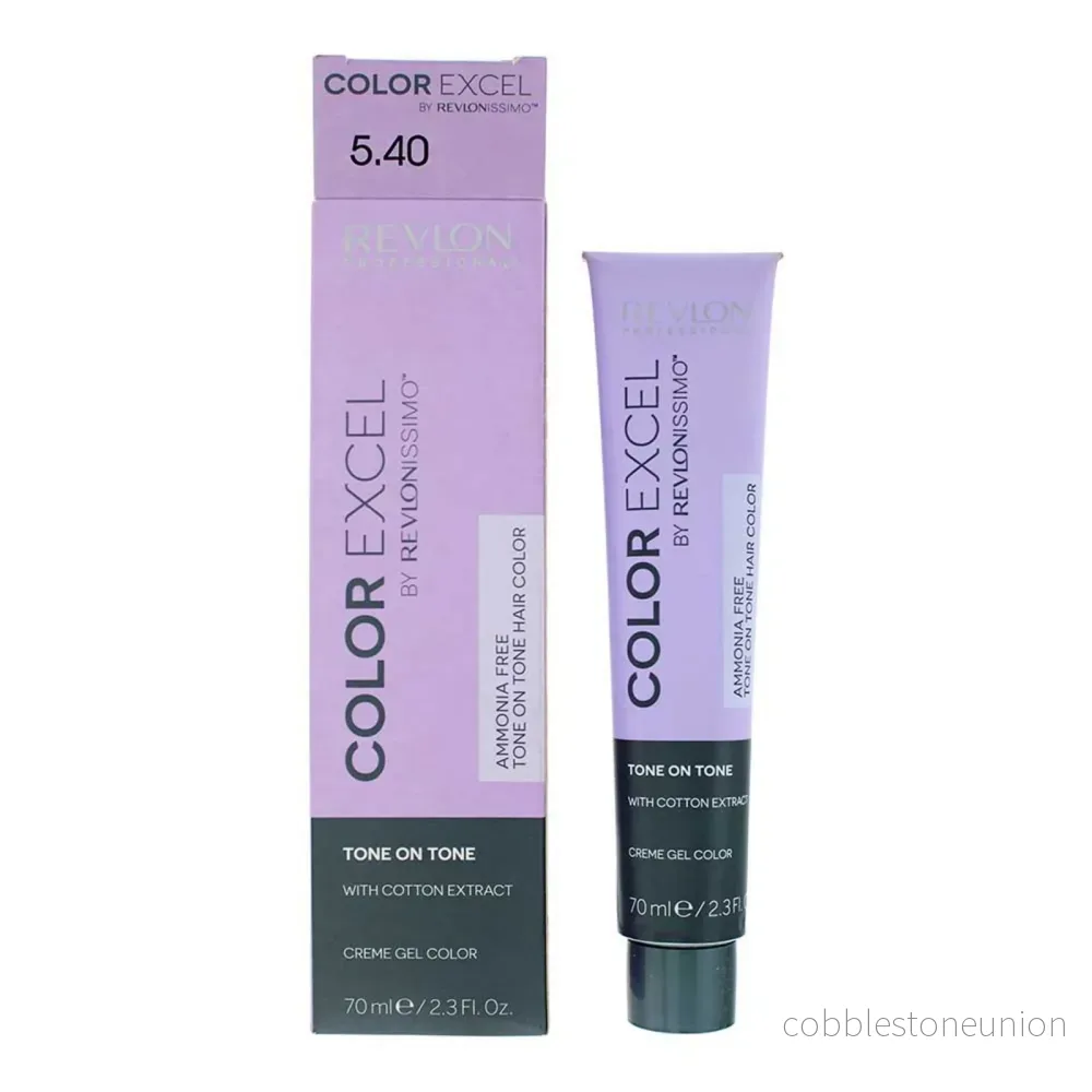 Revlon, Color Excel, Semi-permanent hårfärg, 5.40 Intensivt Ljus Kopparbrun, 70 ml - Bild 2