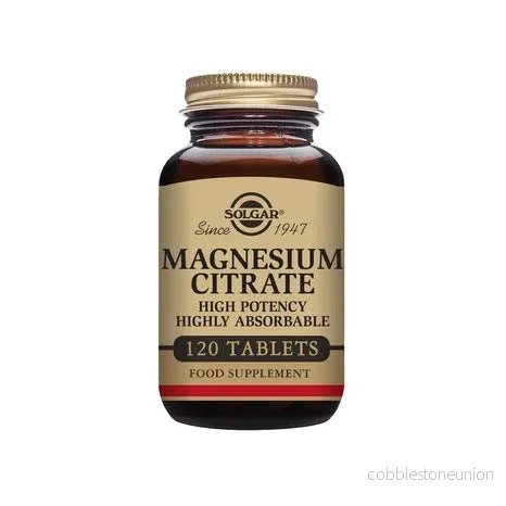 Solgar Magnesium Citrate, 120 tabletter