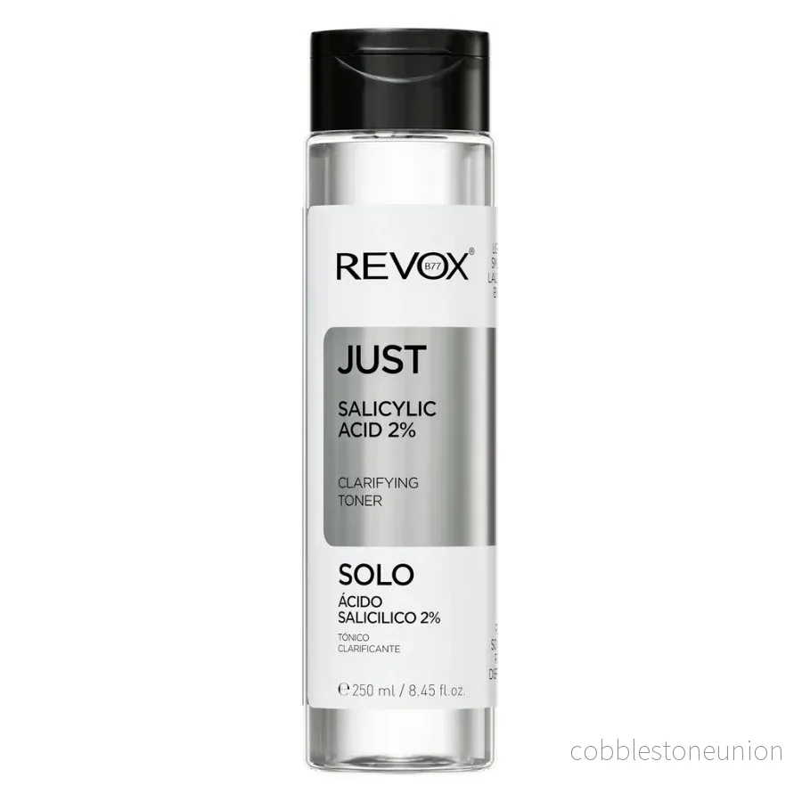 Revox B77, Just, Salicylic Acid, Clarifying, Cleansing Toner, 250 ml