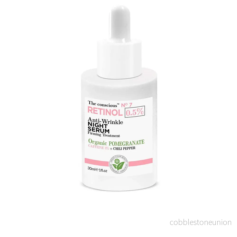 Biovene, The Conscious No.7, Retinol, Anti-rynk & uppstramande, Nattserum, För ansiktet, 30 ml Biovene, The Conscious No.7, Retinol, Anti-rynk & uppstramande, Nattserum, För ansiktet, 30 ml