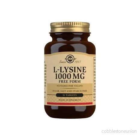 Solgar L-Lysine 1000 mg, 100 tabletter