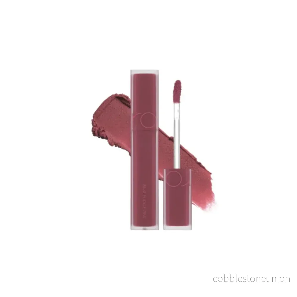 Rom&nd, Blur Fudge Tint, Flytande läppstift, 07, Cool Rose Up, 5.5 g