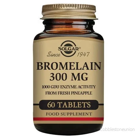 Solgar Bromelain 300 mg 60 kapslar - Bild 2
