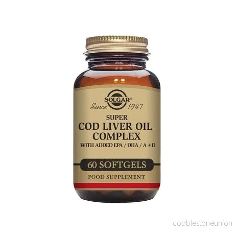 Solgar Super Cod Liver Oil Complex, 60 softgels Solgar Super Cod Liver Oil Complex, 60 softgels