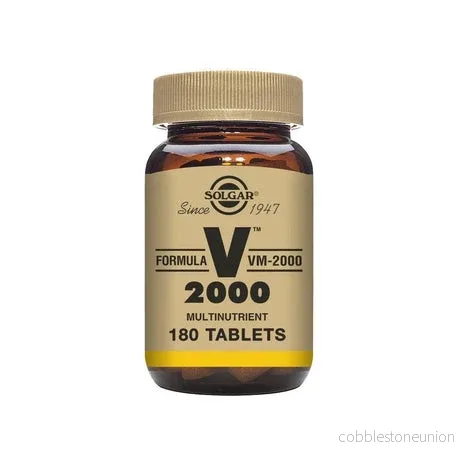 Solgar Formula VM-2000 Multivitamin (extra stark b-compl+örtbas), 180 tabletter Solgar Formula VM-2000 Multivitamin (extra stark b-compl+örtbas), 180 tabletter