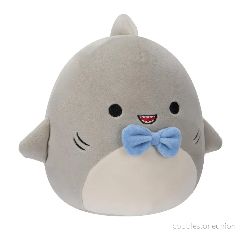 Squishmallow 19 Cm Gordon The Shark Bowtie - Bild 2