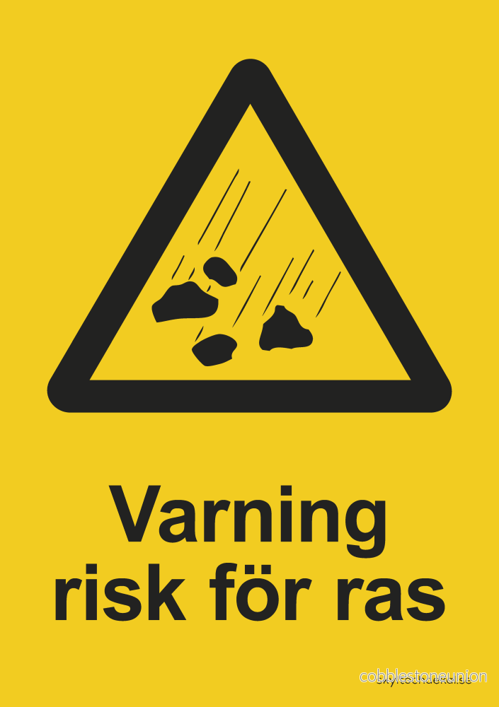 Varning risk för ras Varning risk för ras