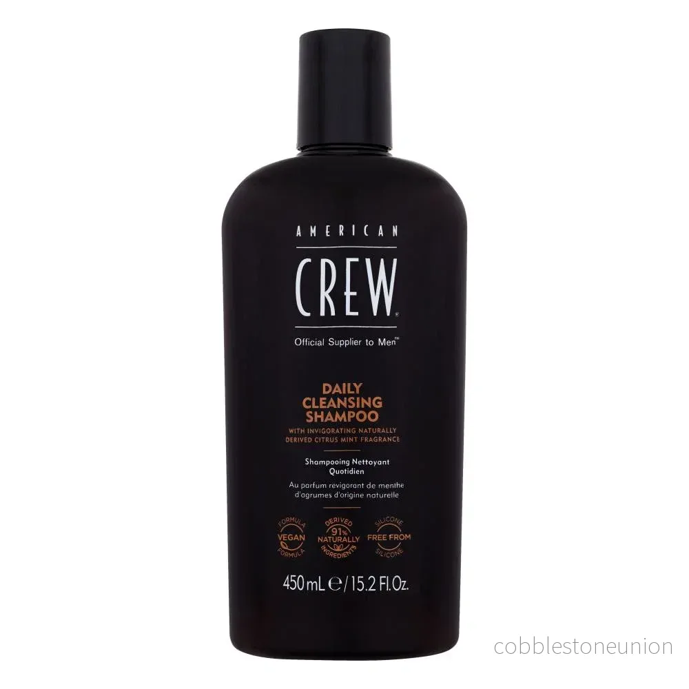 American Crew, Daily Cleansing, Hårschampo, För revitalisering, 450 ml