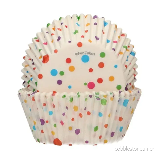 FunCakes Muffinsform, Confetti FunCakes Muffinsform, Confetti