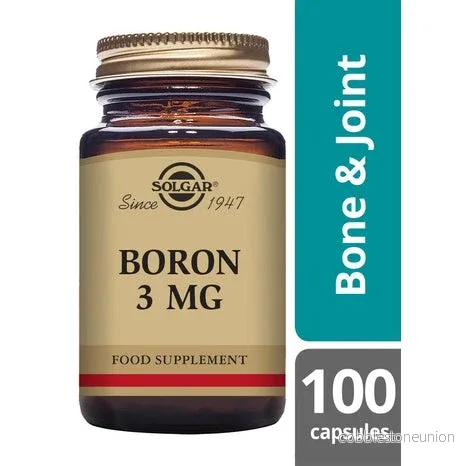 Solgar Boron 3 mg, 100 kapslar - Bild 2