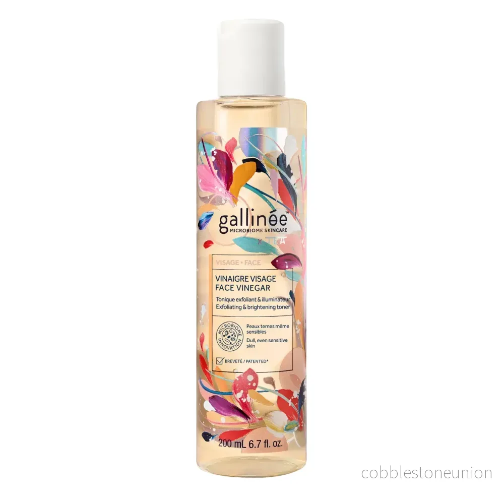 Gallinee, Microbiome Skincare, Vinäger, Tonar/Lugnar & Ljusar upp, Ansiktsvatten, För ansiktet, 200 ml Gallinee, Microbiome Skincare, Vinäger, Tonar/Lugnar & Ljusar upp, Ansiktsvatten, För ansiktet, 200 ml