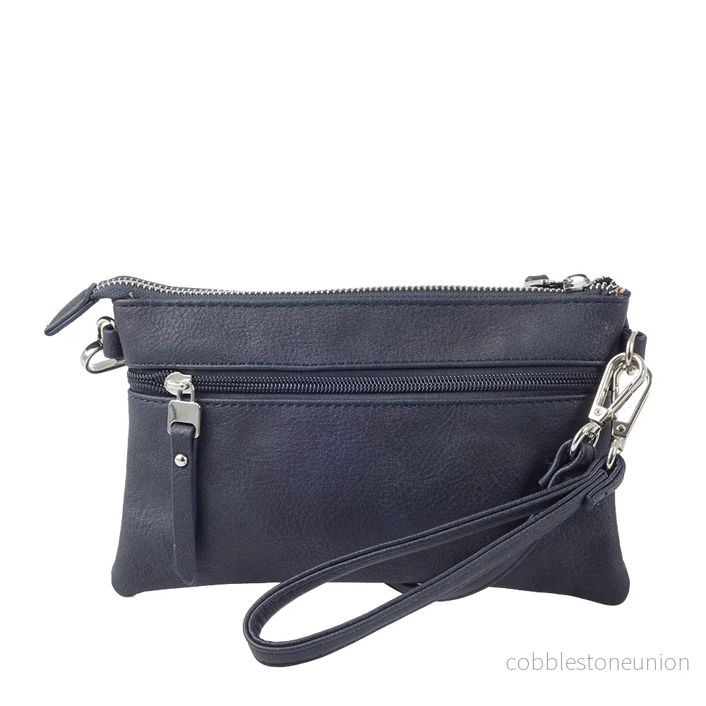 Ulrika Design Clutch/axelväska marin - Bild 2