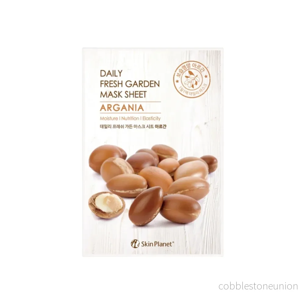 Mijin, Skin Planet, Argan, Fuktgivande, Ansiktsmask, För ansiktet, 25 ml Mijin, Skin Planet, Argan, Fuktgivande, Ansiktsmask, För ansiktet, 25 ml
