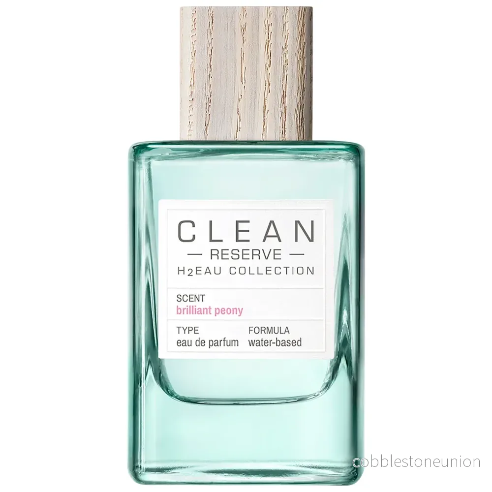 Clean, H2Eau Brilliant Peony, Eau de Parfum, Unisex, 100 ml