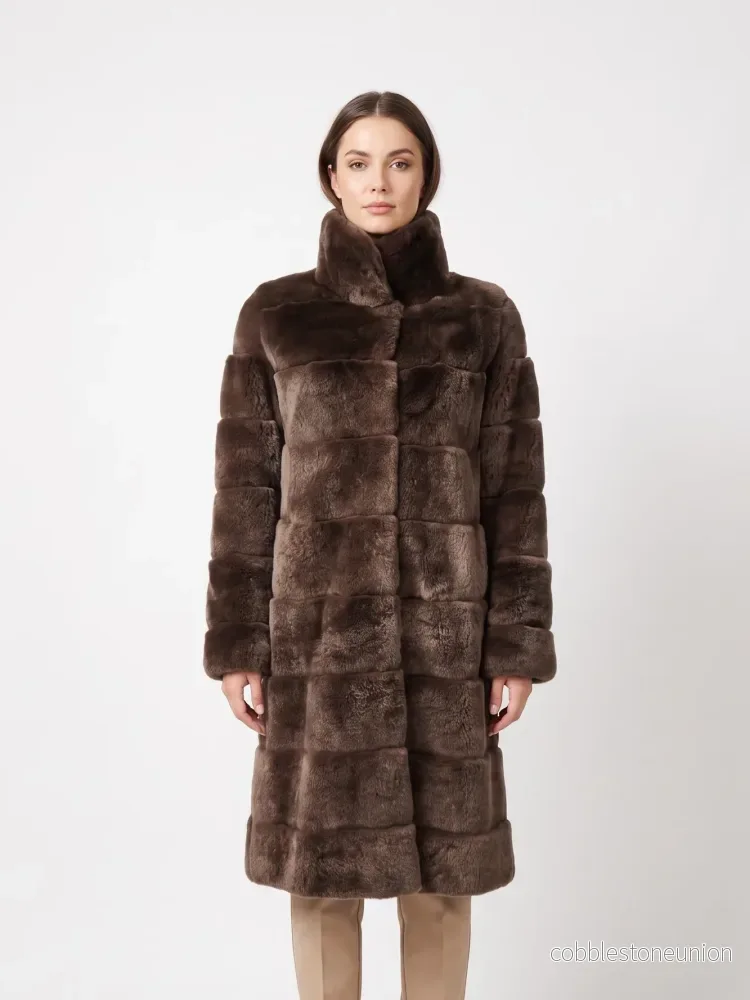 Petrovski, 100 cm. – Collar Rex – Women Light Brown