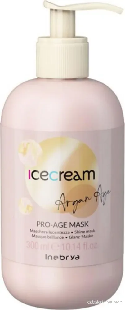 Inebrya, Ice Cream Pro-Age, Hair Treatment Cream Mask, Nourishing, 300 ml