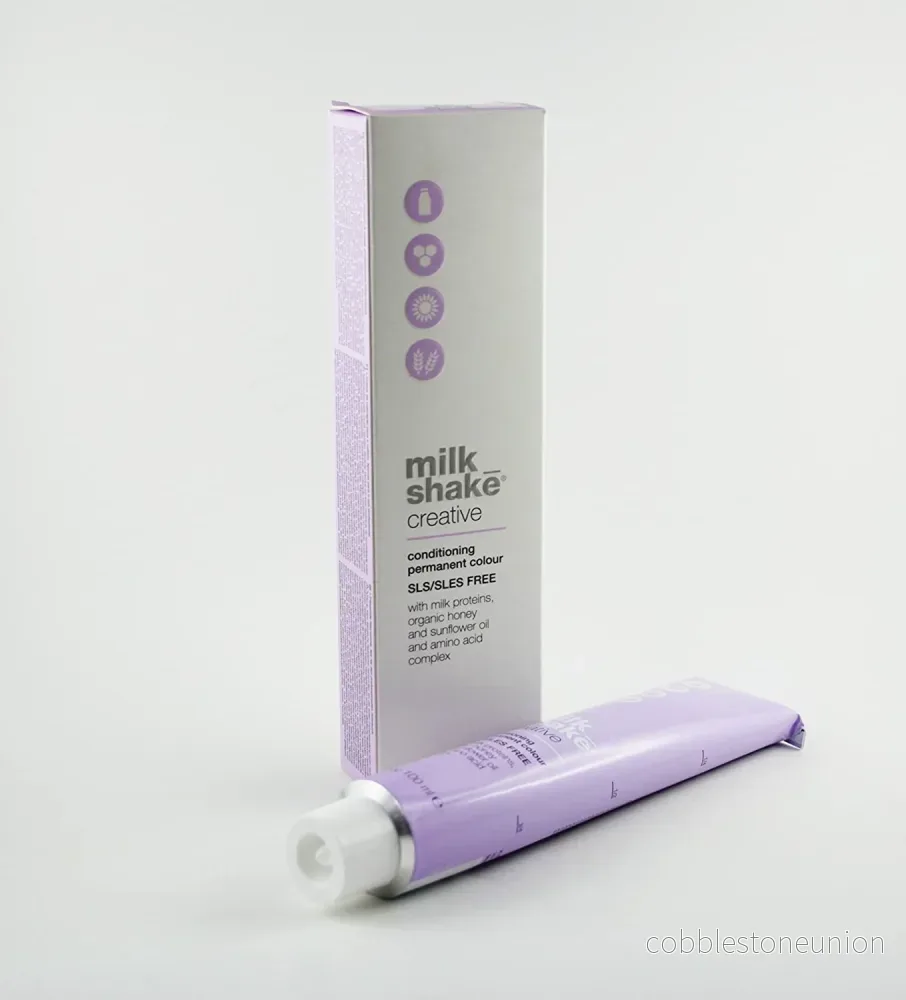 Milk Shake, Creative, SLS/SLES-fri, Permanent hårfärg, 6.86B Iroko, 100 ml - Bild 2