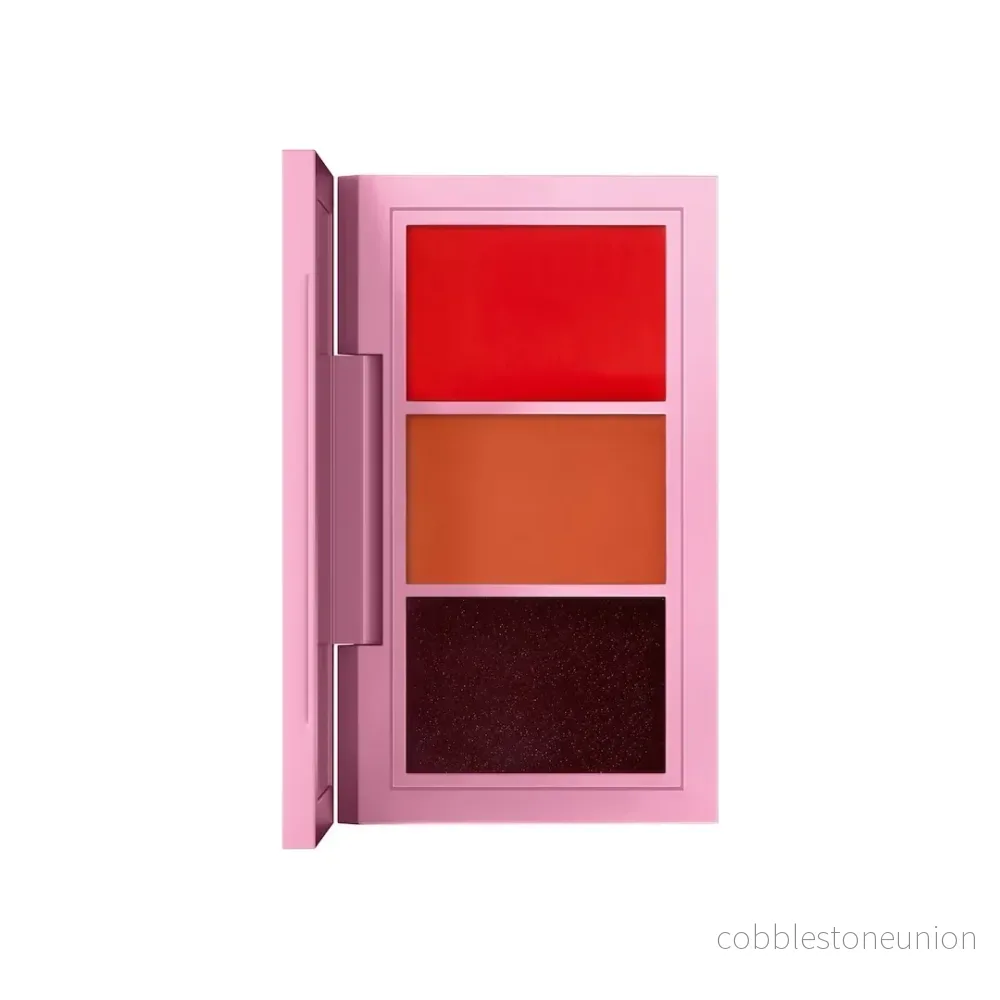 MAC, From Harris With Love, Lip Palette, Roman Revelation: Light Orange (Matte) + Nowhere to L.A.: Warm Nude (Amplified) + London Grind: Deep Purple (Amplified), 3 g MAC, From Harris With Love, Lip Palette, Roman Revelation: Light Orange (Matte) + Nowhere to L.A.: Warm Nude (Amplified) + London Grind: Deep Purple (Amplified), 3 g