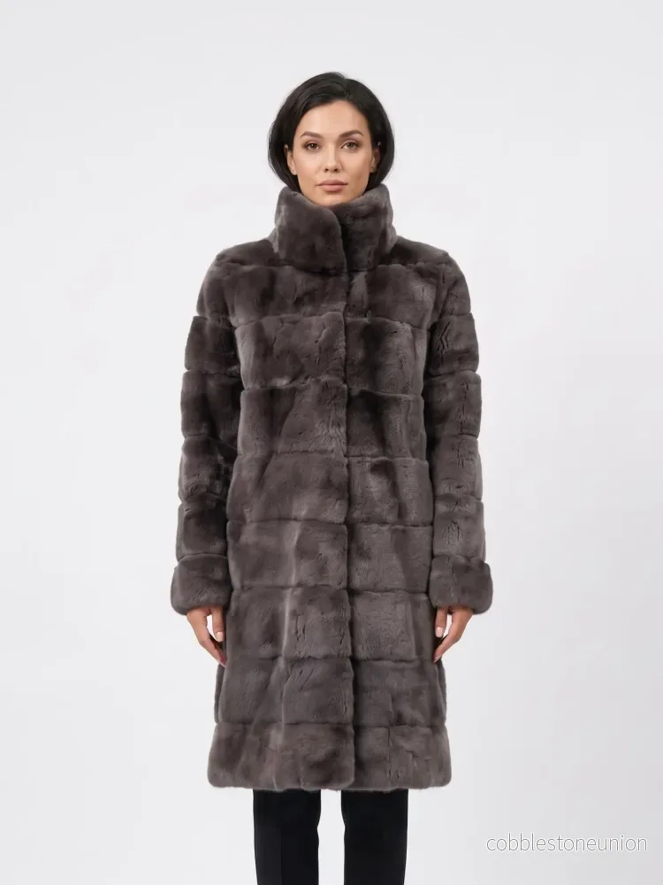 Petrovski, 100 cm. – Collar Rex – Women Chocolate