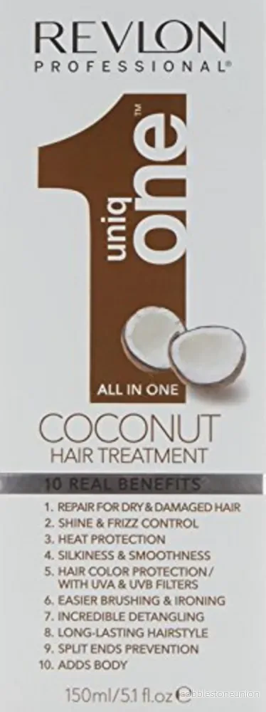 Revlon, Uniq One, Coconut, Hårspraybehandling, Reparation, 150 ml - Bild 2