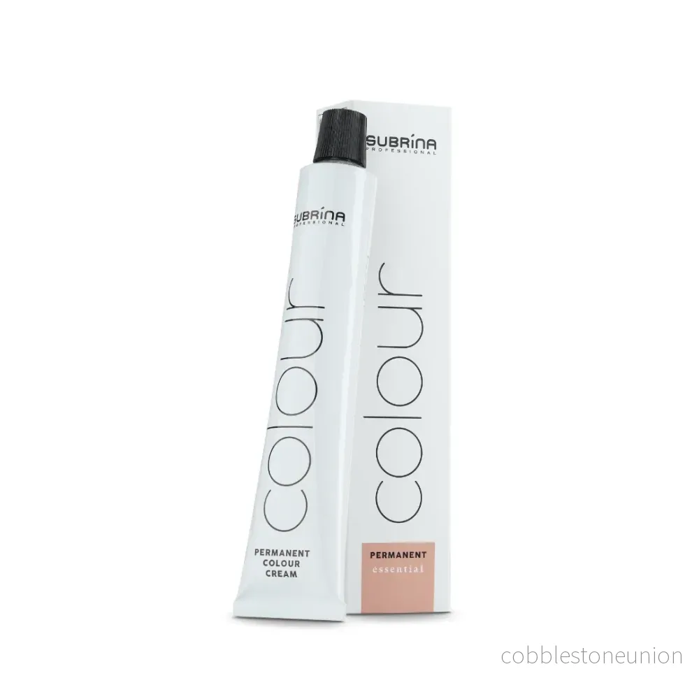 Subrina Professional, Essential Colour, Permanent hårfärg, 6/7 Mörk Kastanjebrun Blond, 100 ml
