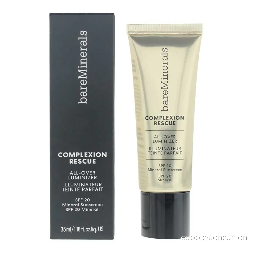 BareMinerals, Complexion Rescue, Illuminating, Liquid Highlighter, Golden Peach, SPF 20, For the face, 35 ml