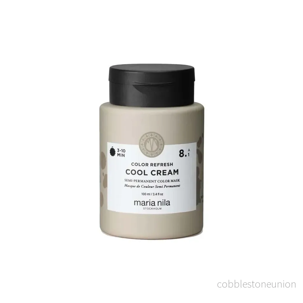 Maria Nila, Colour Refresh, Hårfärgningskräm mask, Färg, 8.1 Cool Cream, 100 ml