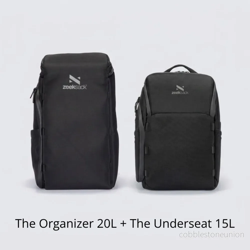 The Organizer 20L + The Underseat 15L The Organizer 20L + The Underseat 15L