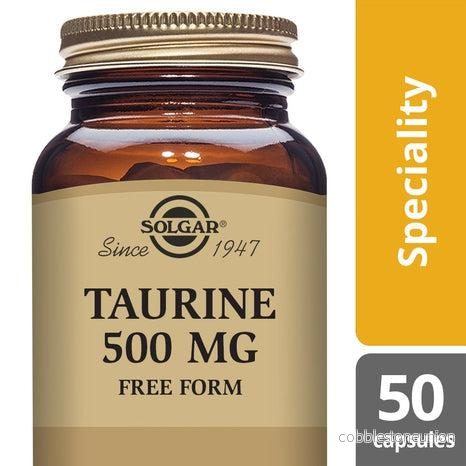 Solgar Taurine 500 mg, 50 kapslar - Bild 2