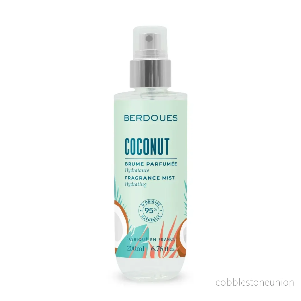 Parfums Berdoues, Coconut, Body Mist, För kvinnor, 200 ml Parfums Berdoues, Coconut, Body Mist, För kvinnor, 200 ml