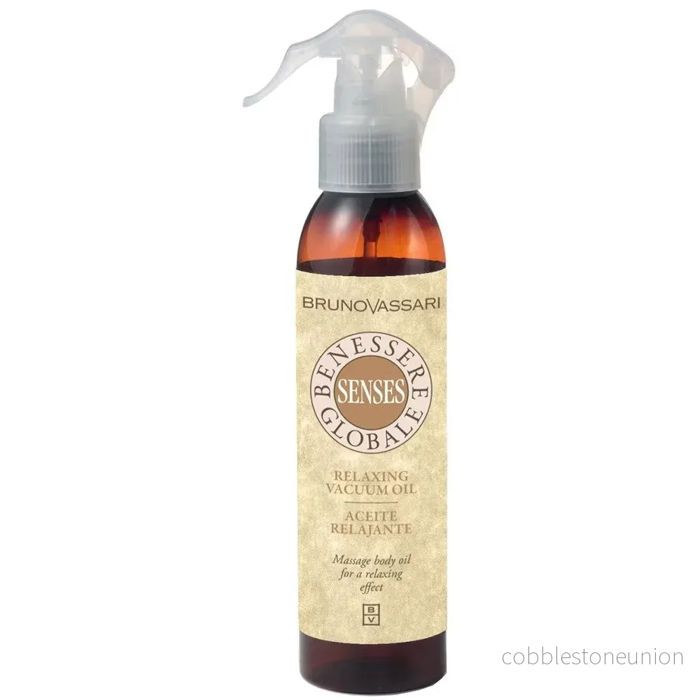 Bruno Vassari, Senses, Essential Oils, Vacuum, Body Oil, 200 ml