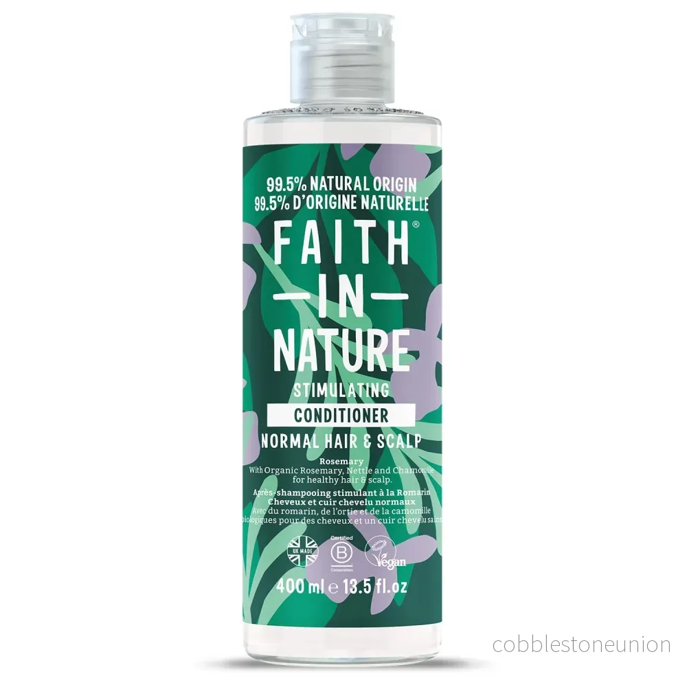 Faith In Nature, Rosemary, Hårbalsam, Stimulerande, 400 ml Faith In Nature, Rosemary, Hårbalsam, Stimulerande, 400 ml