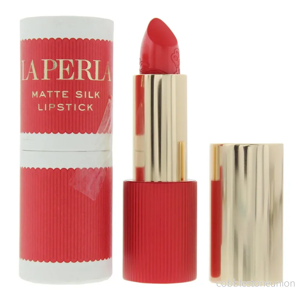 La Perla, Matte Silk, Matt, Krämigt läppstift, 103, Korallröd, 3.5 g - Bild 2