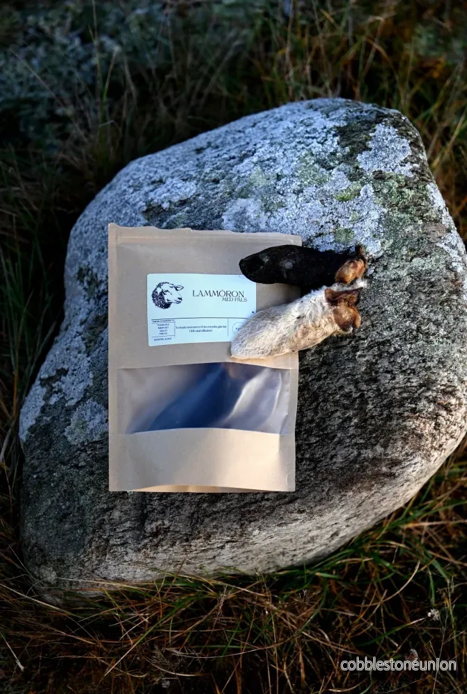 Lammöron med Päls – Naturligt tugg som främjar magen
