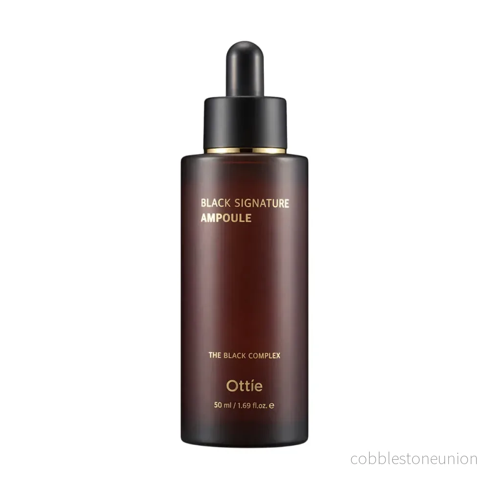 Ottie, Black Line, Snail Mucin, Återfuktande & regenererande, Dag & Natt, Serum, För ansiktet, 50 ml Ottie, Black Line, Snail Mucin, Återfuktande & regenererande, Dag & Natt, Serum, För ansiktet, 50 ml