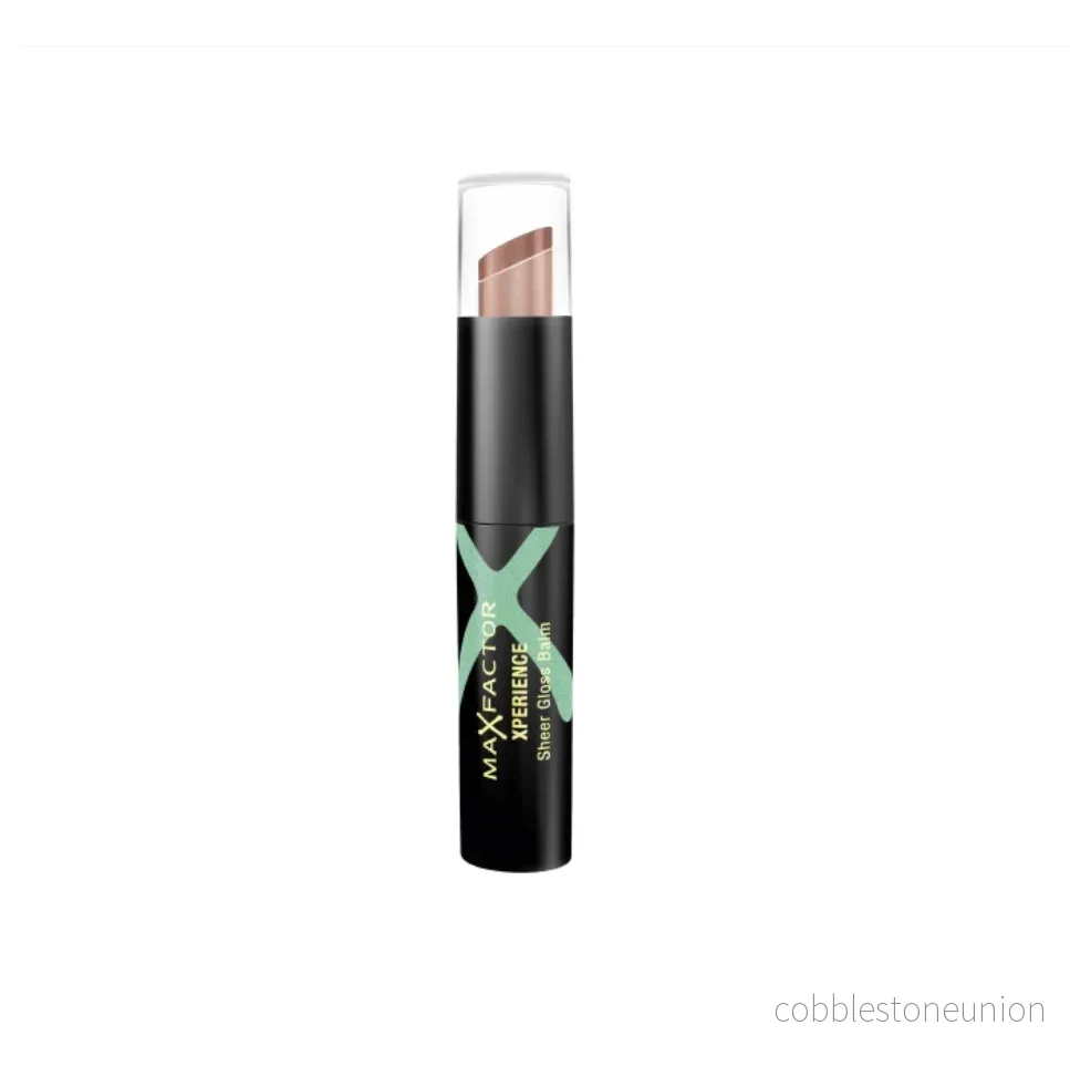 Max Factor, Xperience Sheer Gloss Balm, Moisturizing, Lip Gloss, 01, Sugar Pearl, 10 g